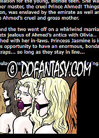 Princess Jasmine knows no shame as she parties in a massive sex orgy in the palace pic 3