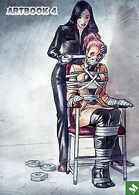 Intricate, sensual showcases of restraints, gags, and BDSM accessories, celebrating the artistry of fetish equipment pic 8